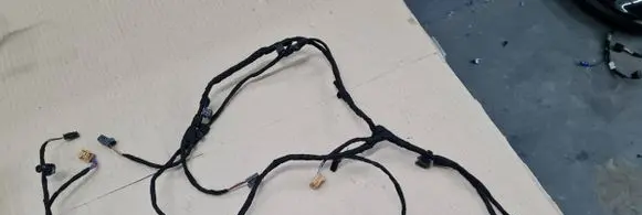 Audi RS Q8 Front door wiring loom/harness boot 4M8971036D M0R0CC0