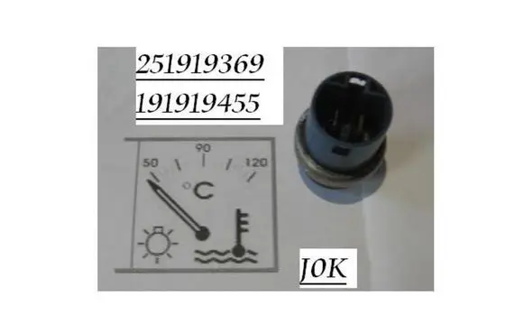 Volkswagen Jetta II Coolant temperature sensor 251919369 191919455