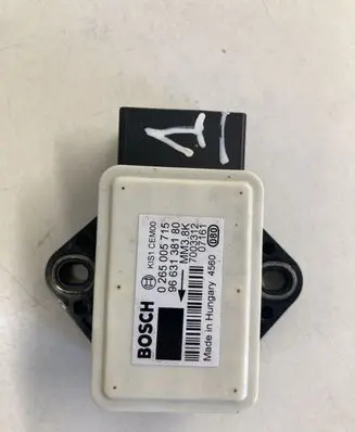 Citroen C4 Grand Picasso ESP acceleration yaw rate sensor 9663138180 0265005715