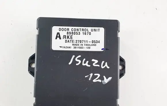 Isuzu D-Max Door central lock control unit/module 8980531670-max 8980531670