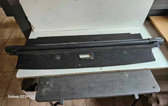 Parcel shelf load cover