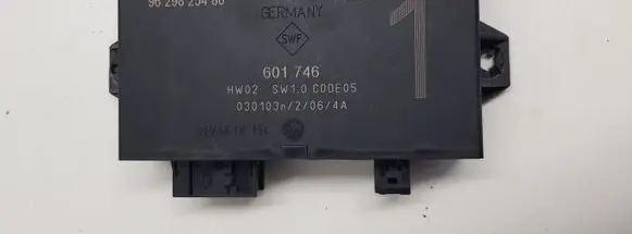 Peugeot 807 Parking PDC control unit/module 9629825480