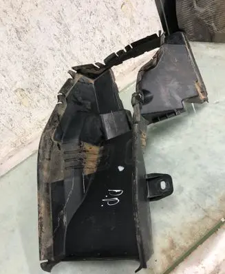 Opel Astra L Intercooler air guide/duct channel 9842163680