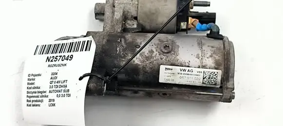 Audi Q7 4M Starter motor 057911022