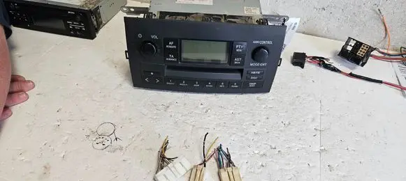 Toyota Corolla Verso E121 Sound system wiring loom 8612013060 5880