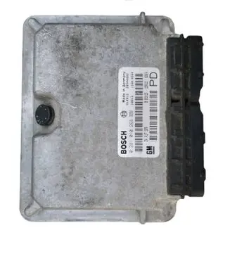 Opel Zafira A Engine control unit/module 24417169 28SA4802 0281010268