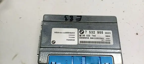 BMW X3 E83 Gearbox control unit/module 7532988