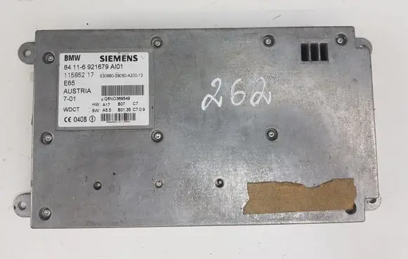 BMW 7 E65 E66 Phone control unit/module 84116921679 11585217