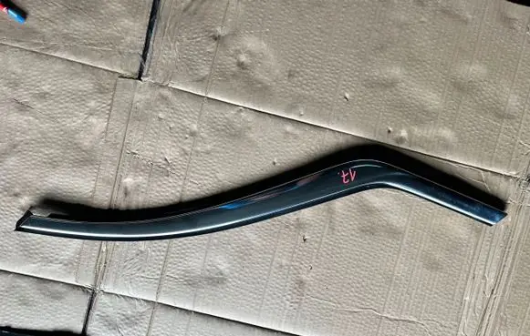Opel Crossland X Rear sill trim cover 39008051