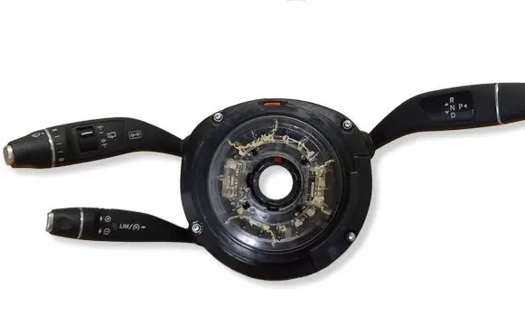 Mercedes-Benz A W176 Wiper turn signal indicator stalk/switch 02539485