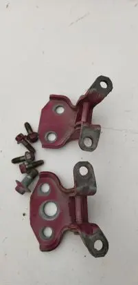 Front door hinge set