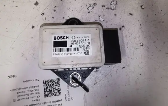 Citroen C4 Grand Picasso ESP acceleration yaw rate sensor 0265005715 9663138180