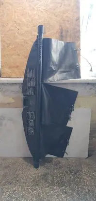 Parcel shelf load cover