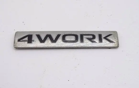 Mitsubishi Pajero Manufacturer badge logo/emblem MITSUBISHI_PAJERO_III_99-06_EMBLEMAT_NAPIS_4_WORK