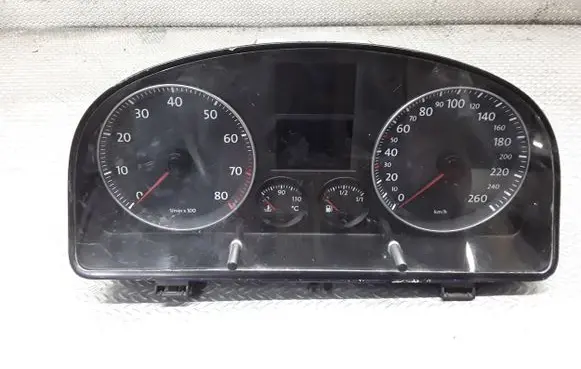Volkswagen Touran I Speedometer (instrument cluster) 1T0920860B