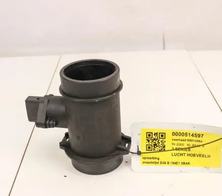 BMW 5 E60 E61 Mass air flow meter 0280217124