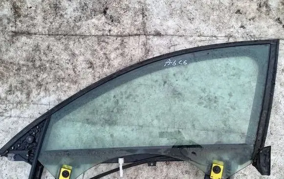 Audi A6 S6 C6 4F Front door window glass four-door AS2 43R-00083