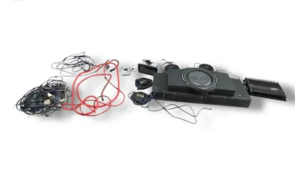 Mercedes-Benz CLK A209 C209 Audio system kit JLAUDIO JLAUDIOC5 13TW5V2