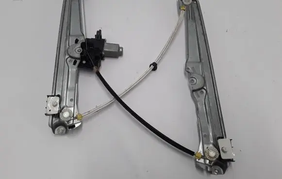 Front window lifting mechanism without motor