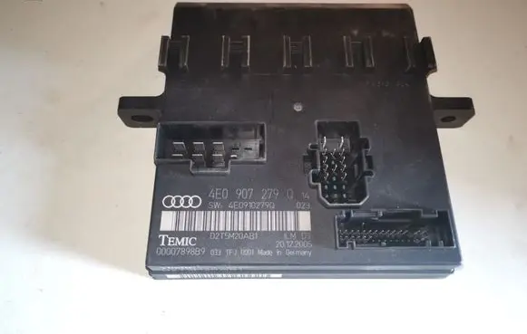 Audi A8 S8 D3 4E Comfort/convenience module 4E0907279Q 4E0910279Q