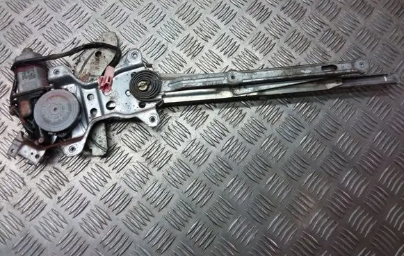 Sliding door window regulator with motor
