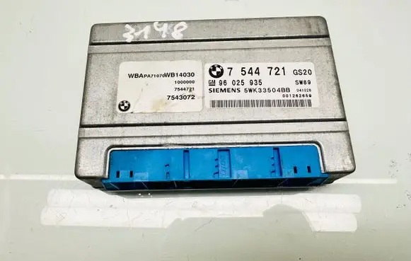 BMW X3 E83 Engine control unit/module 7544731 7544721 96025935