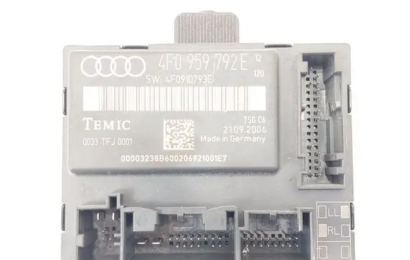 Audi A6 S6 C6 4F Door control unit/module 4F0959792E