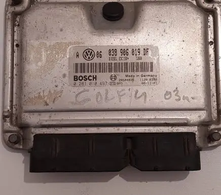 Volkswagen Golf IV Engine control unit/module 038906019DF 28SA4835 0281010497