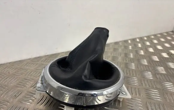 Gear lever shifter trim leather/knob