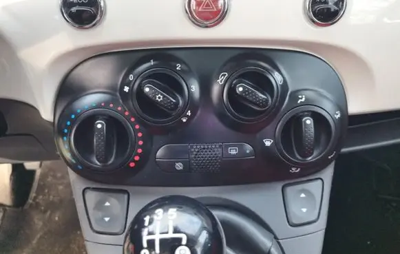 Fiat 500 Climate control unit