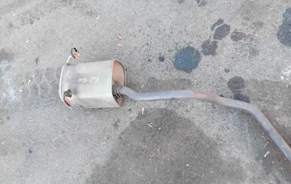 Fiat 500E Rear muffler/silencer tail pipe 52041060 0801440749