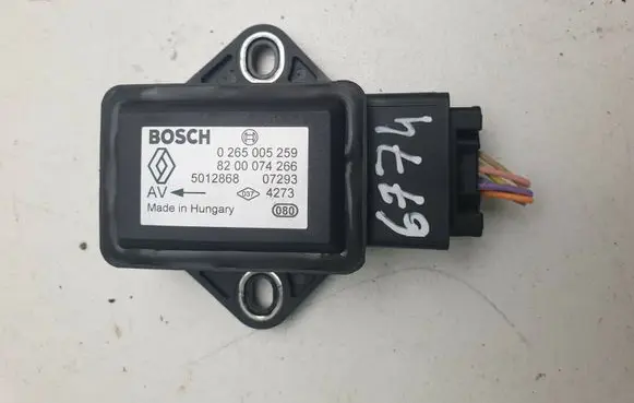 Renault Megane II ESP acceleration yaw rate sensor 0265005259
