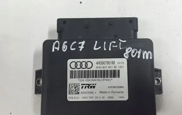 Audi A6 Allroad C7 Hand brake control module 4H0907801M