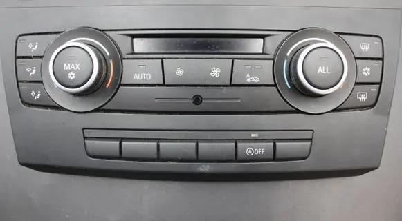 BMW 3 E90 E91 Climate control unit 9248581 100856580