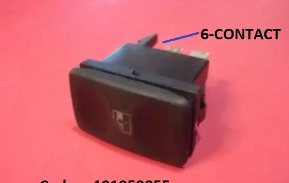 Volkswagen Caddy Electric window control switch 191959855