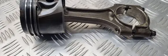 Opel Astra G Piston with connecting rod