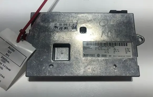 Audi Q7 4L MMI control unit 4L0910729S 4E0035729
