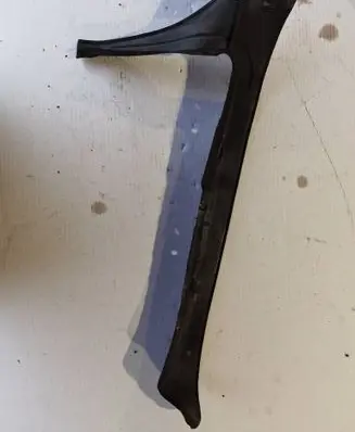 Fender end trim