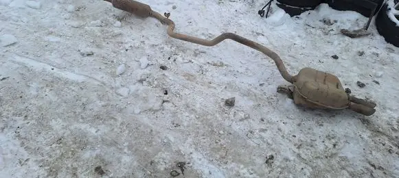 Volkswagen PASSAT B6 Muffler/silencer 