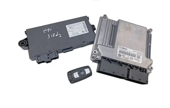 BMW 3 E90 E91 Engine ECU kit and lock set DDE8506434 8506434 0281016106