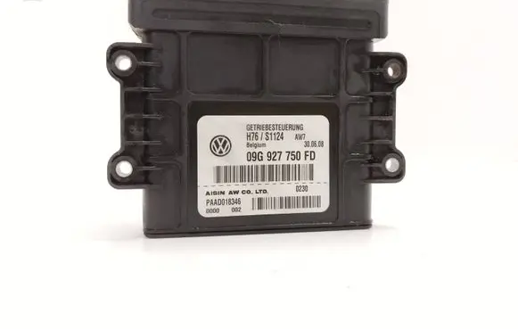 Volkswagen Tiguan Gearbox control unit/module 09G927750FD H76S1124 PAAD018346