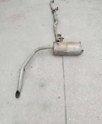 Toyota Sienna XL30 III Rear muffler/silencer tail pipe 