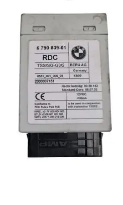 BMW 7 F01 F02 F03 F04 Tire pressure control unit 6790839