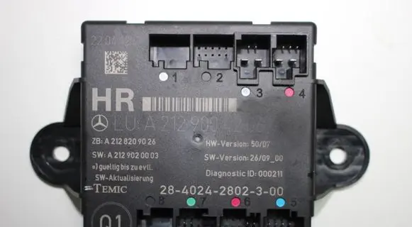 Mercedes-Benz E W212 Door control unit/module A2129004206