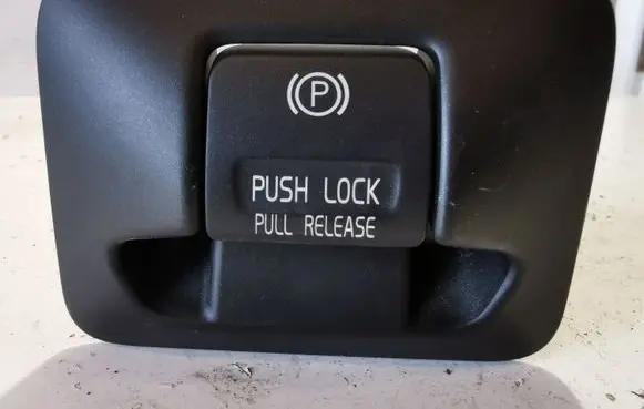 Hand parking brake switch