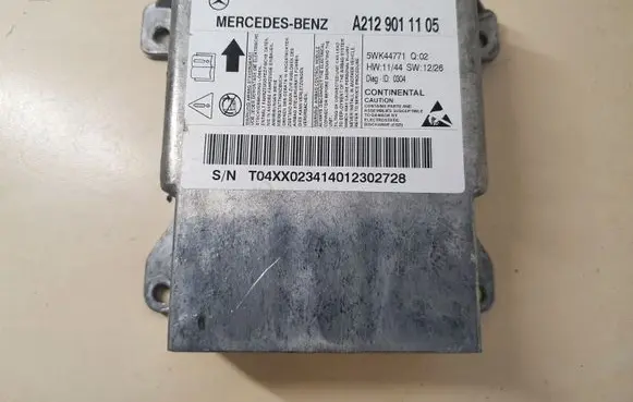Mercedes-Benz E W212 Airbag control unit/module A2129011105