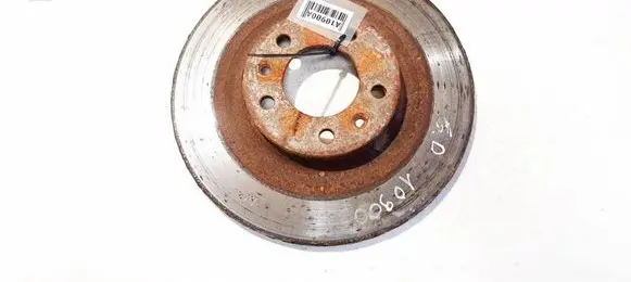 Citroen C5 Rear brake disc NEVENTILIUOJAMAS