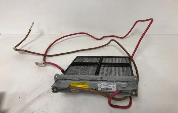 Electric cabin heater radiator