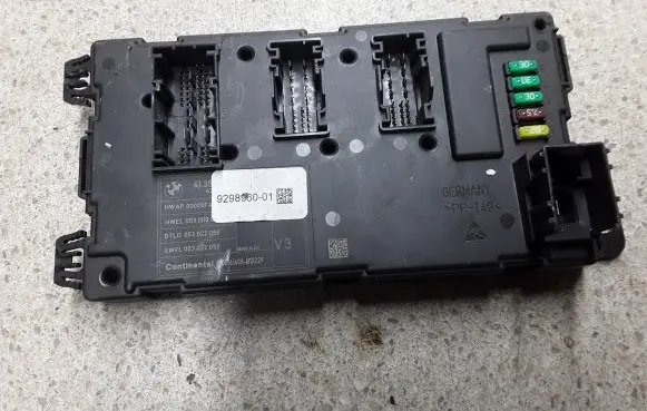 BMW 3 F30 F35 F31 Central body control module 9298960 9293309