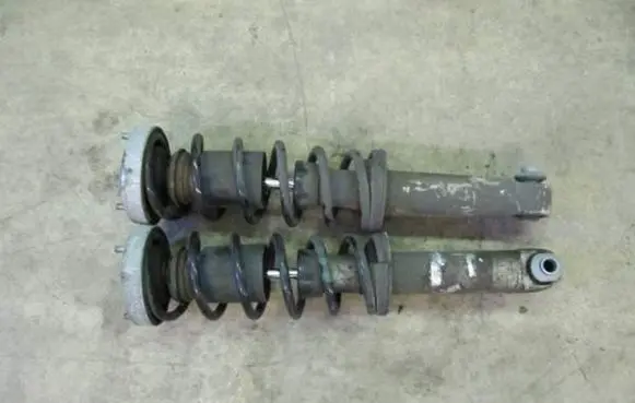 BMW 6 E63 E64 Rear shock absorber with coil spring 33526768925